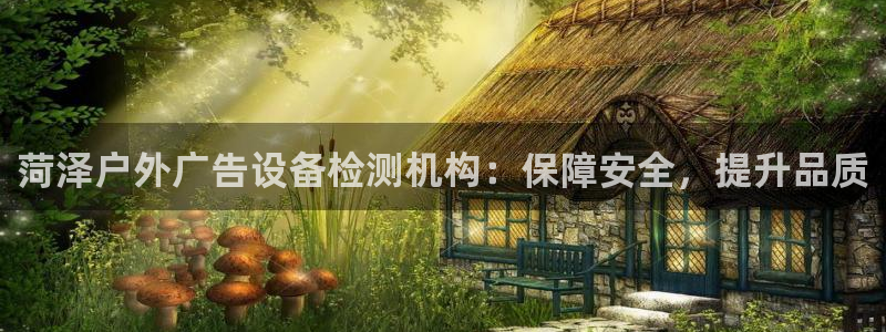 杏宇平台怎么样：菏泽户外广告设备检测机构：保障安全，提升品质
