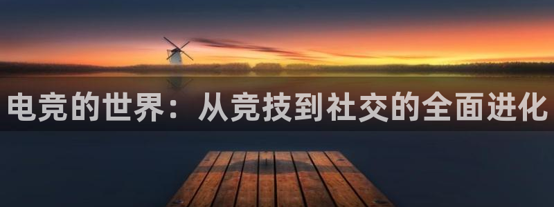 乐竞电竞体育官网：电竞的世界：从竞技到社交的全面进化