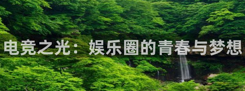 乐竞电竞app：电竞之光：娱乐圈的青春与梦想